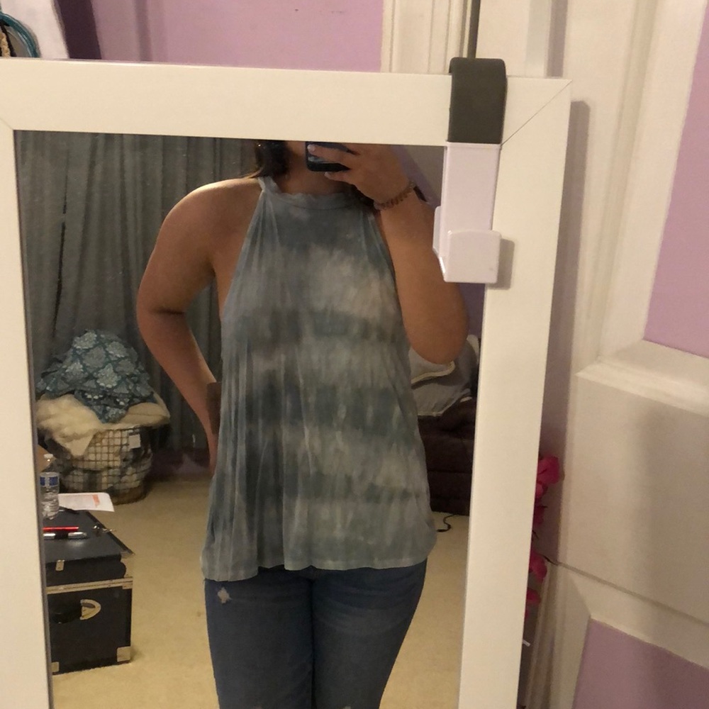 Never worn American eagle tie dye tank top